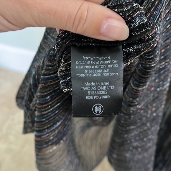 Sabina Musayev Ray Tiered Satin Dress with Bows XS - Picture 14 of 16